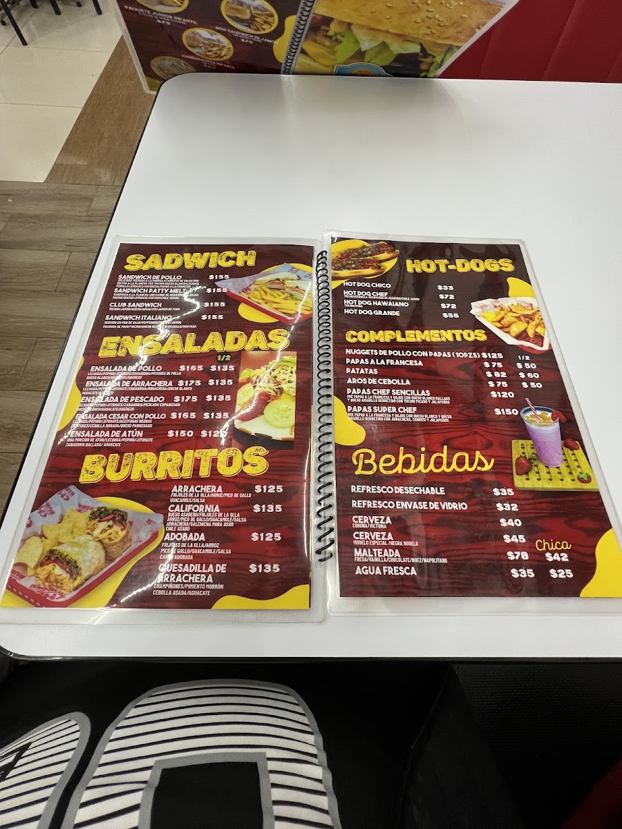 CHEF BURGER Menu - Image 3